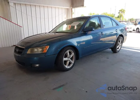 2006 Hyundai Sonata Gls V6/Lx V6 из США, поврежденный, VIN 5NPEU46F86H021672